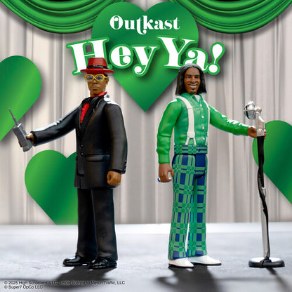 Outkast Super7 - OutKast - ReAction Figures Wv4 - Hey Ya! 2-Pack (Action Figure, Collectible)