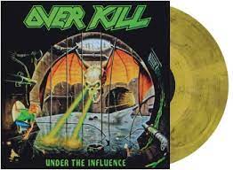 Overkill Under The Influence (Yellow Marble Colored Vinyl)