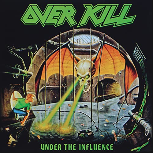 Overkill Under The Influence (Yellow Marble Colored Vinyl)