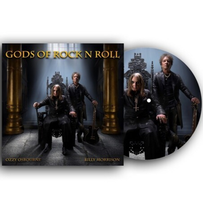 Ozzy Osbourne & Billy Morrison Gods of Rock N Roll (Picture Disc Vinyl)