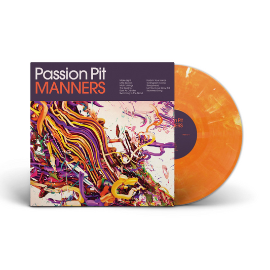 Passion Pit Manners (Indie Exclusive, Orange Marble Colored Vinyl, Anniversary Edition)