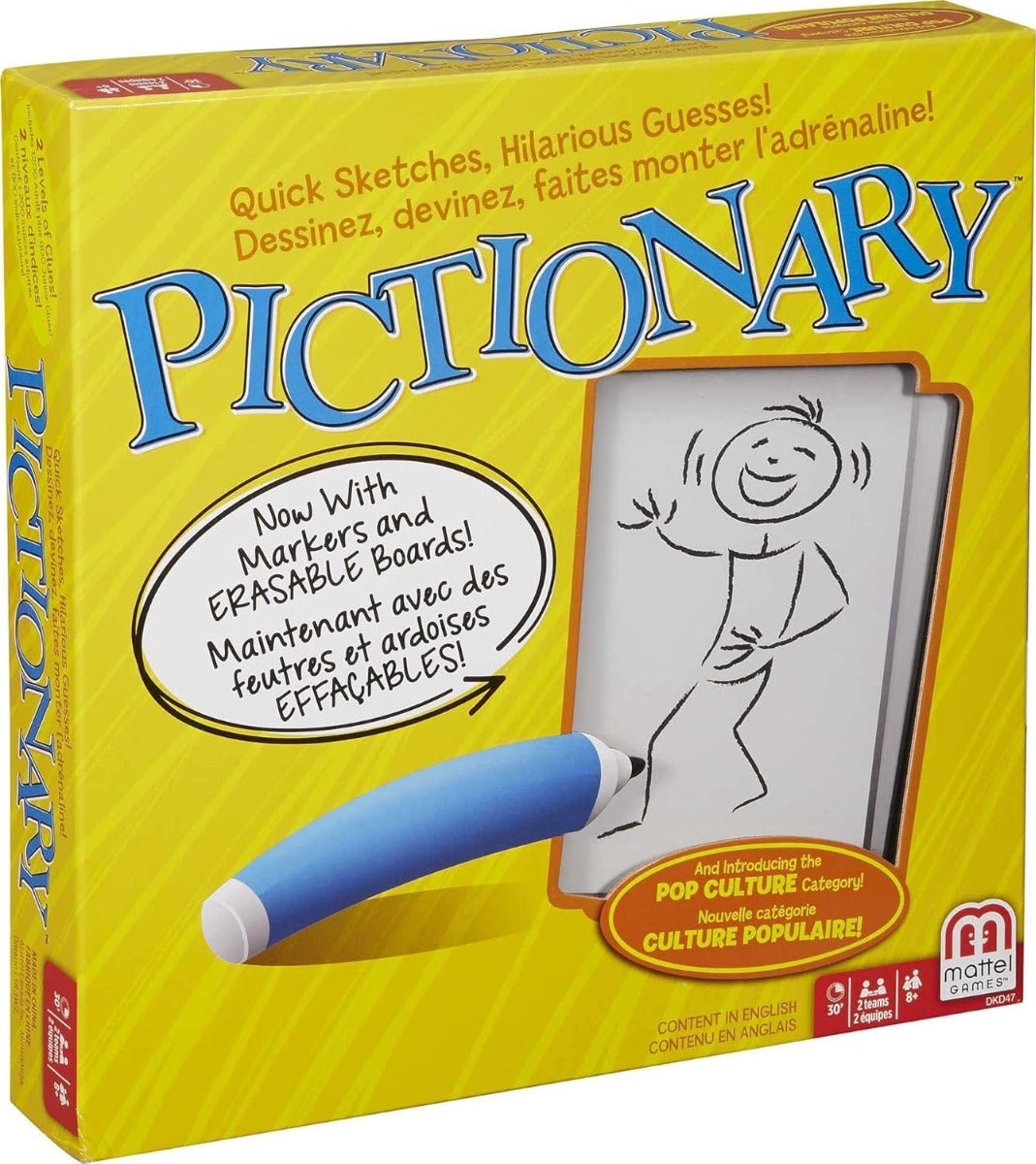 Pictionary Mattel Games - Pictionary (Large Item, Board Game)