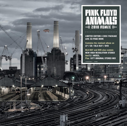 Pink Floyd Animals: 2018 Remix (Boxed Set, With CD, With Blu-ray, With DVD, 180 Gram Vinyl)