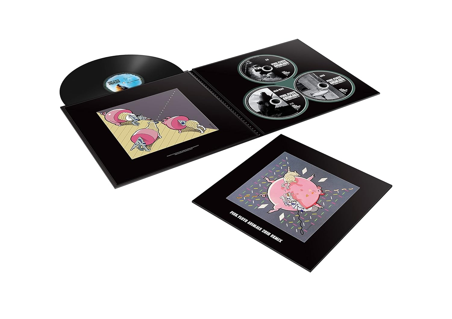 Pink Floyd Animals: 2018 Remix (Boxed Set, With CD, With Blu-ray, With DVD, 180 Gram Vinyl)