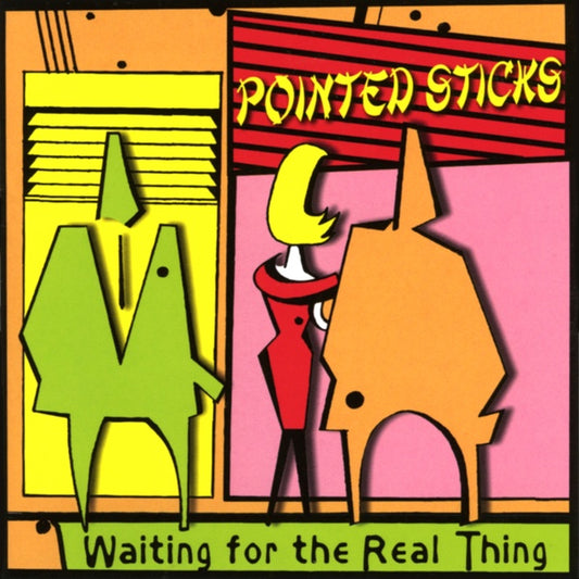 POINTED STICKS Waiting For The Real (Orange Vinyl)