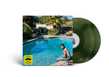 Post Malone Austin [Forest Green 2 LP]