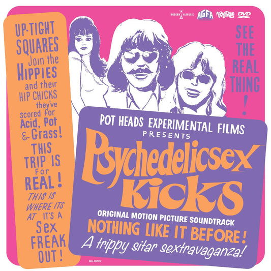 Psychedelic Sex Kicks Original Motion Picture Soundtrack (COLOR VINYL + DVD)