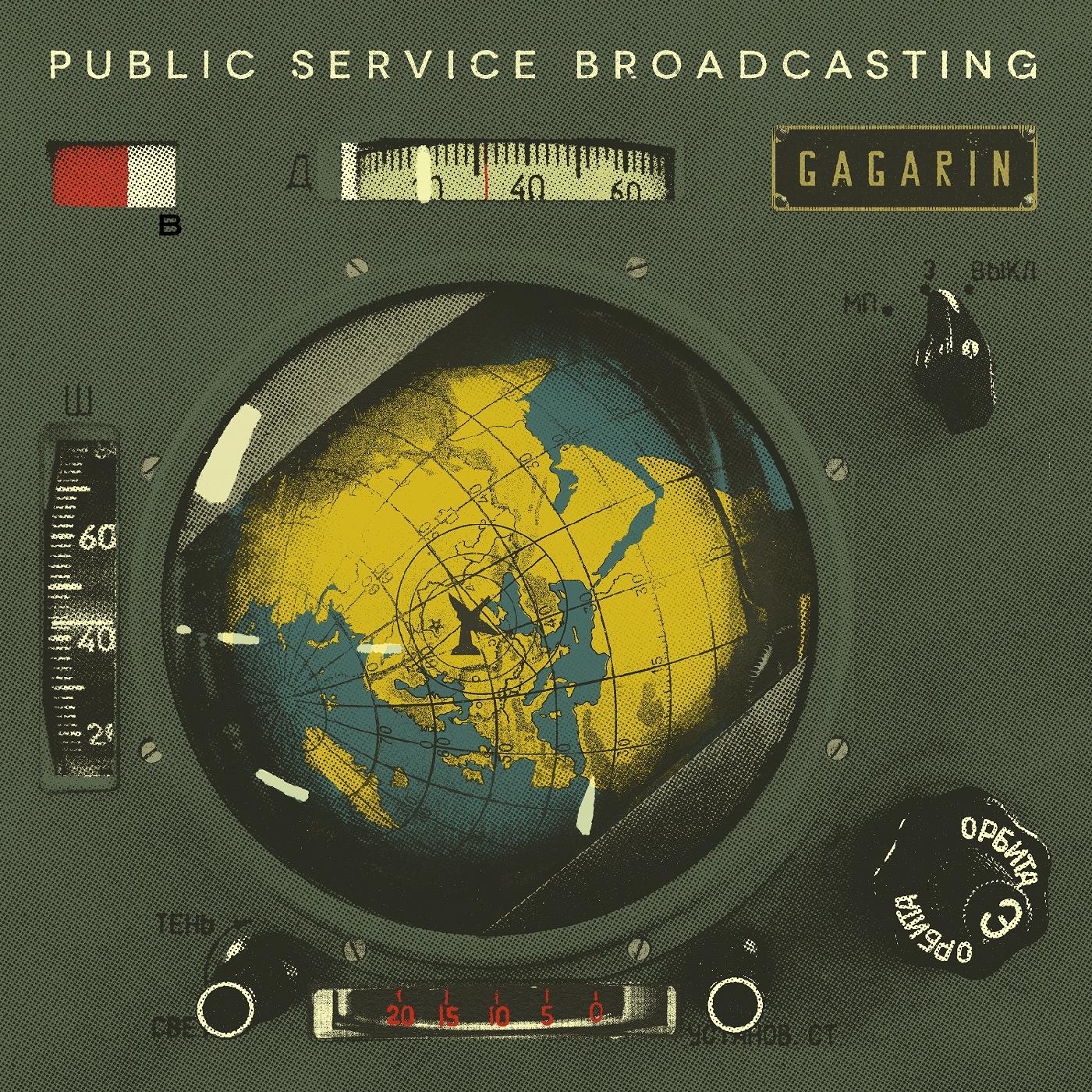 Public Service Broadcasting Gagarin (RED VINYL)