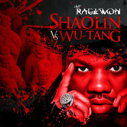 Raekwon Shaolin vs. Wu Tang: 15th Anniversary Edition (Indie Exclusive, "Blood Oath" Half Red/ Black Splattter Colored Vinyl) (2 Lp's)