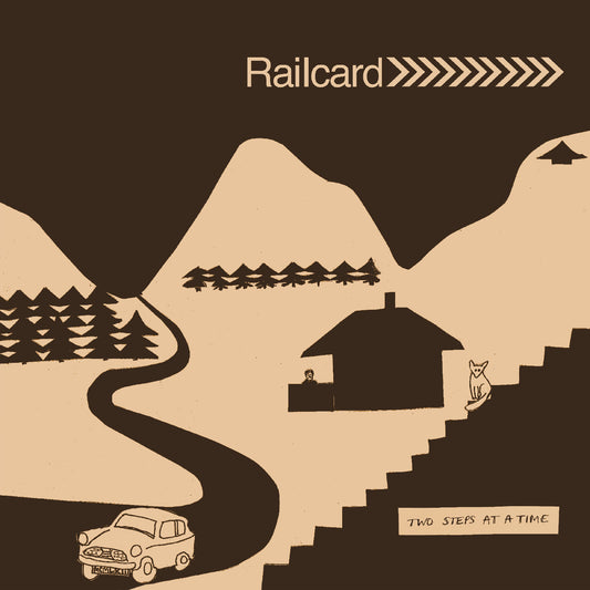 Railcard Two Steps At A Time [Transparent Tan Vinyl]