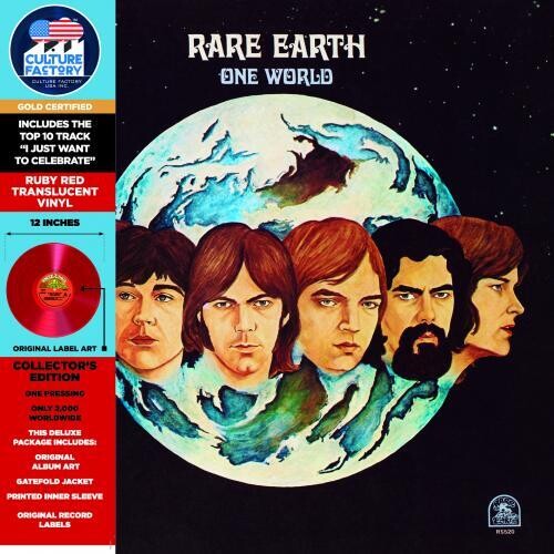 Rare Earth One World (Clear Vinyl, Red)