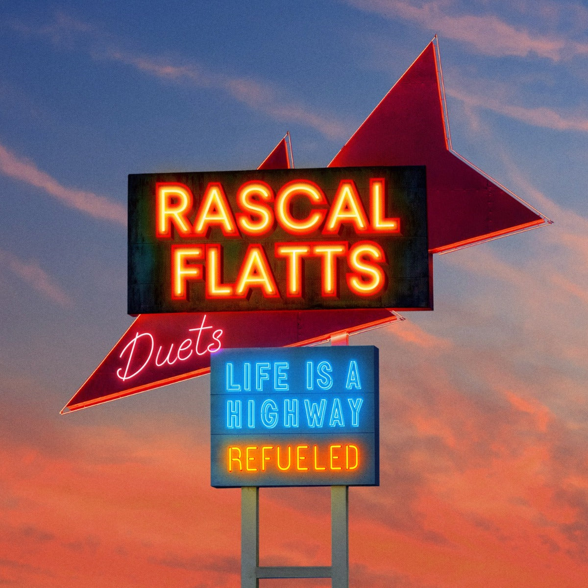 Rascal Flatts Life Is A Highway: Refueled Duets (Blue Vinyl)