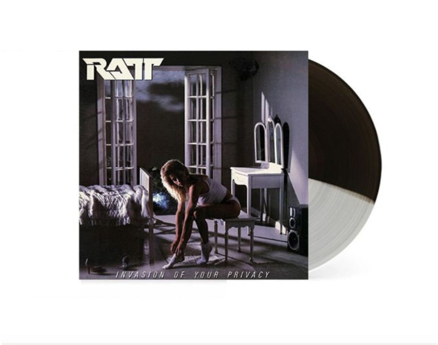 Ratt Invasion Of Your Privacy (Limited Edition, Black/Grey/White Colored Vinyl)
