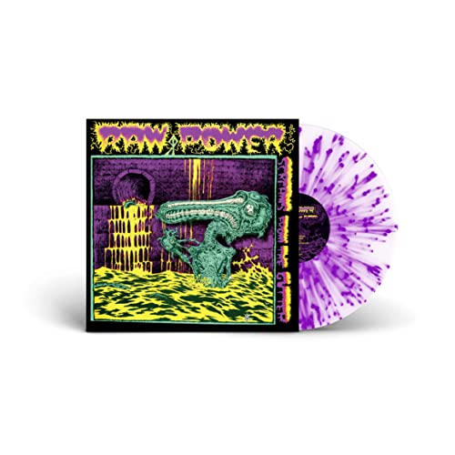 Raw Power Screams From The Gutter (White W/ Purple Splatter Vinyl)