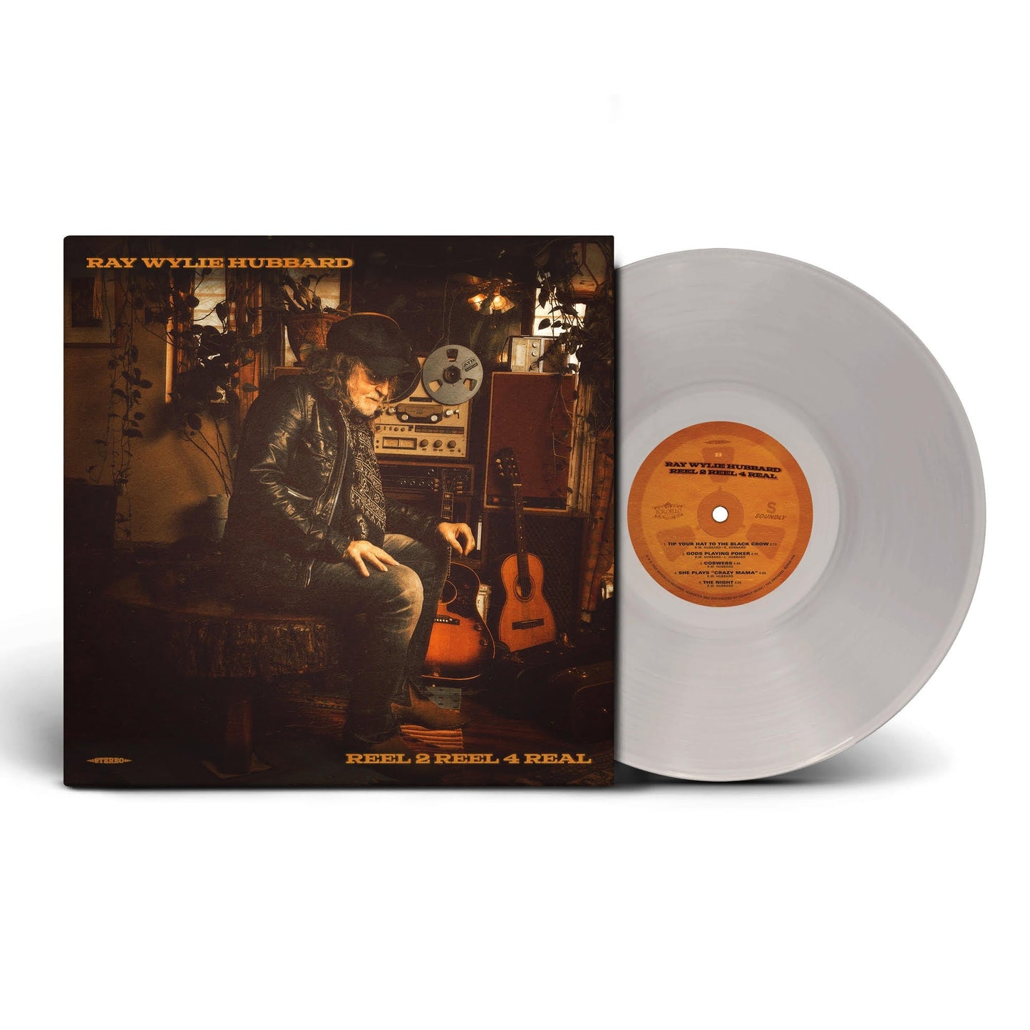 Ray Wylie Hubbard Reel 2 Reel 4 Real (Indie Exclusive) [Gray Vinyl]