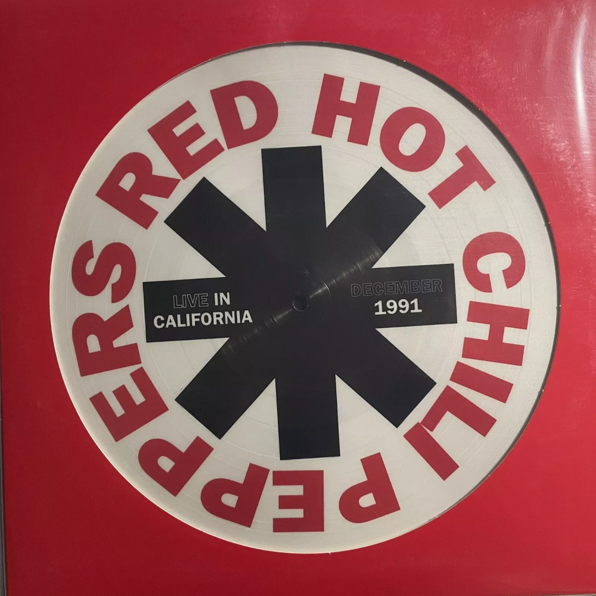 RED HOT CHILI PEPPERS Live In California. December 1991 (Picture Disc) [Import]