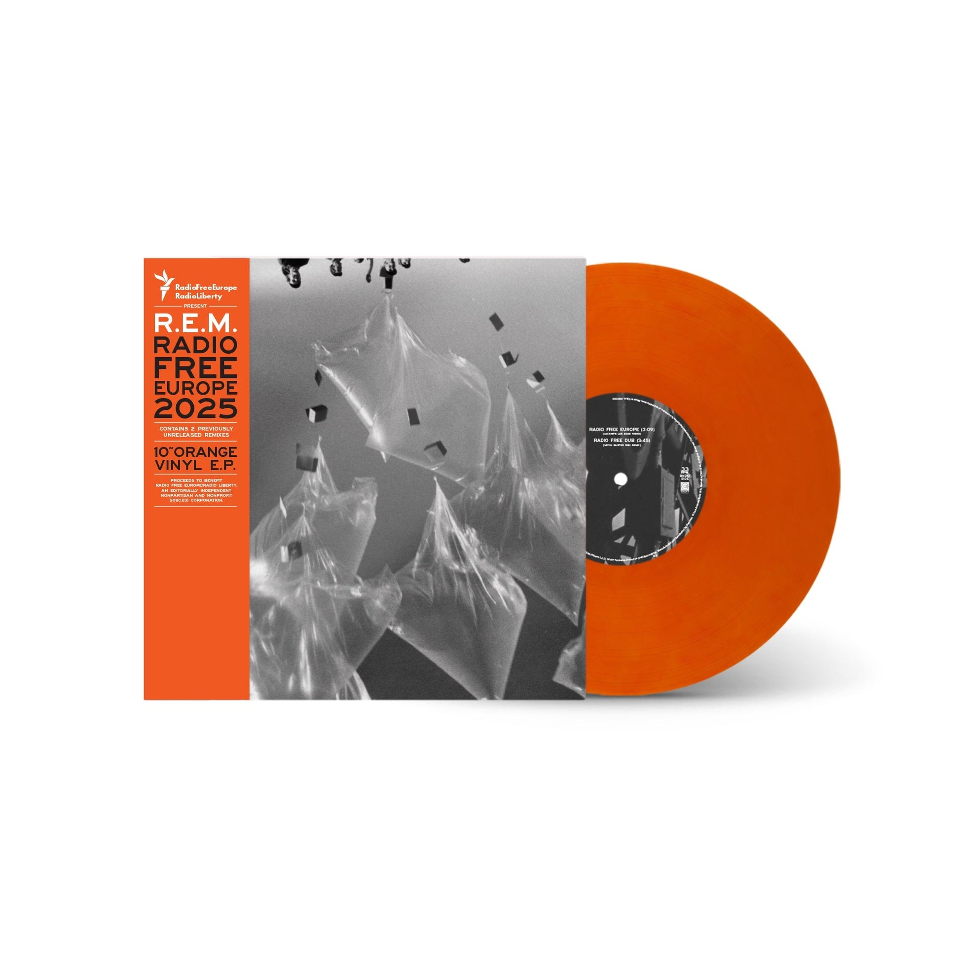 R.E.M. Radio Free Europe 2025 (Ltd Ed Orange 10" Ep)