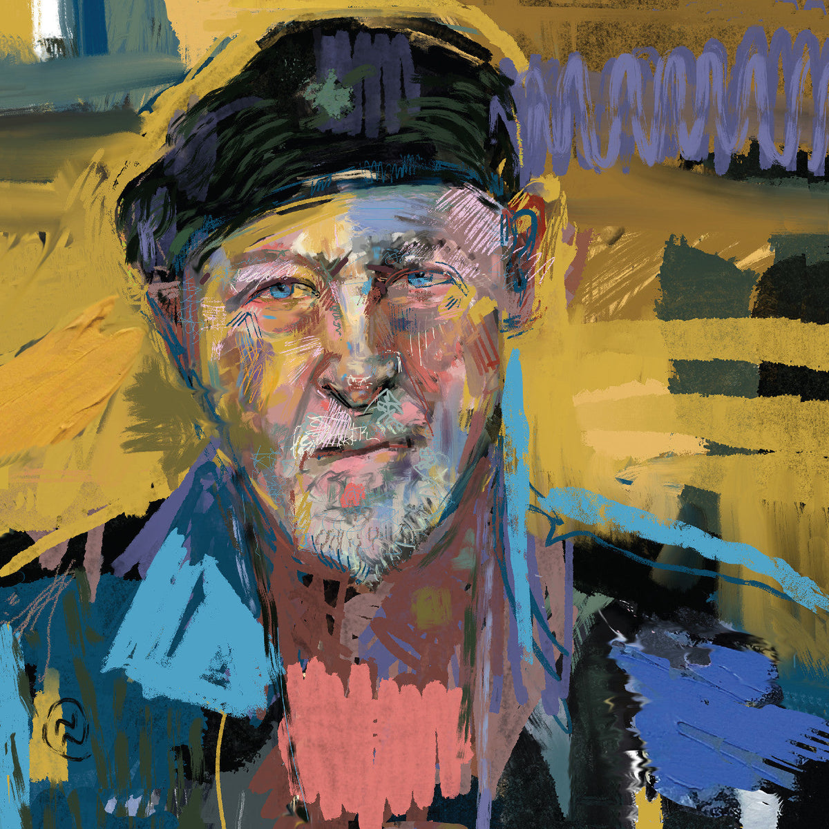 Richard Thompson Hippies, Thugs And Heroes (Indie Exclusive) [Black Splatter Vinyl]
