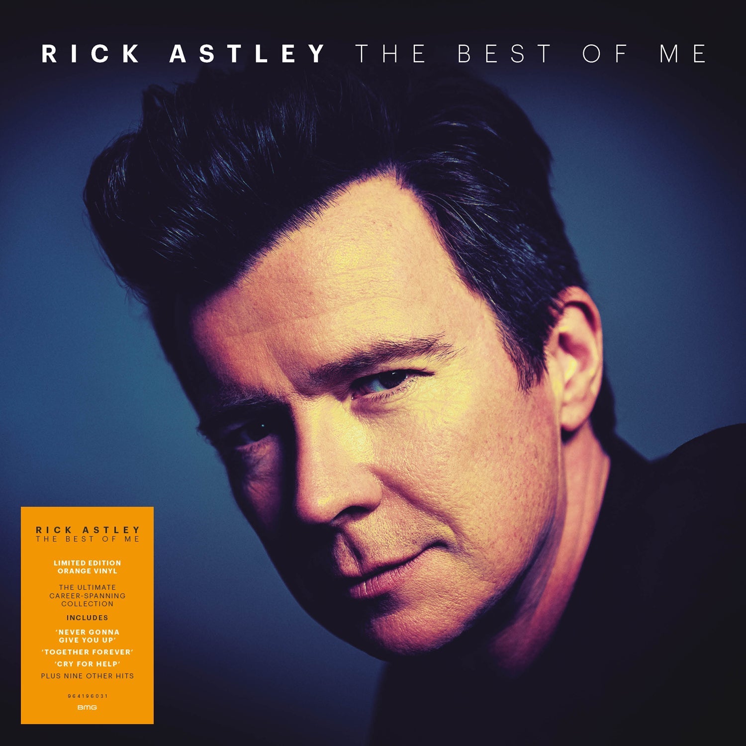 Rick Astley The Best Of Me (Indie Exclusive) [Orange LP]