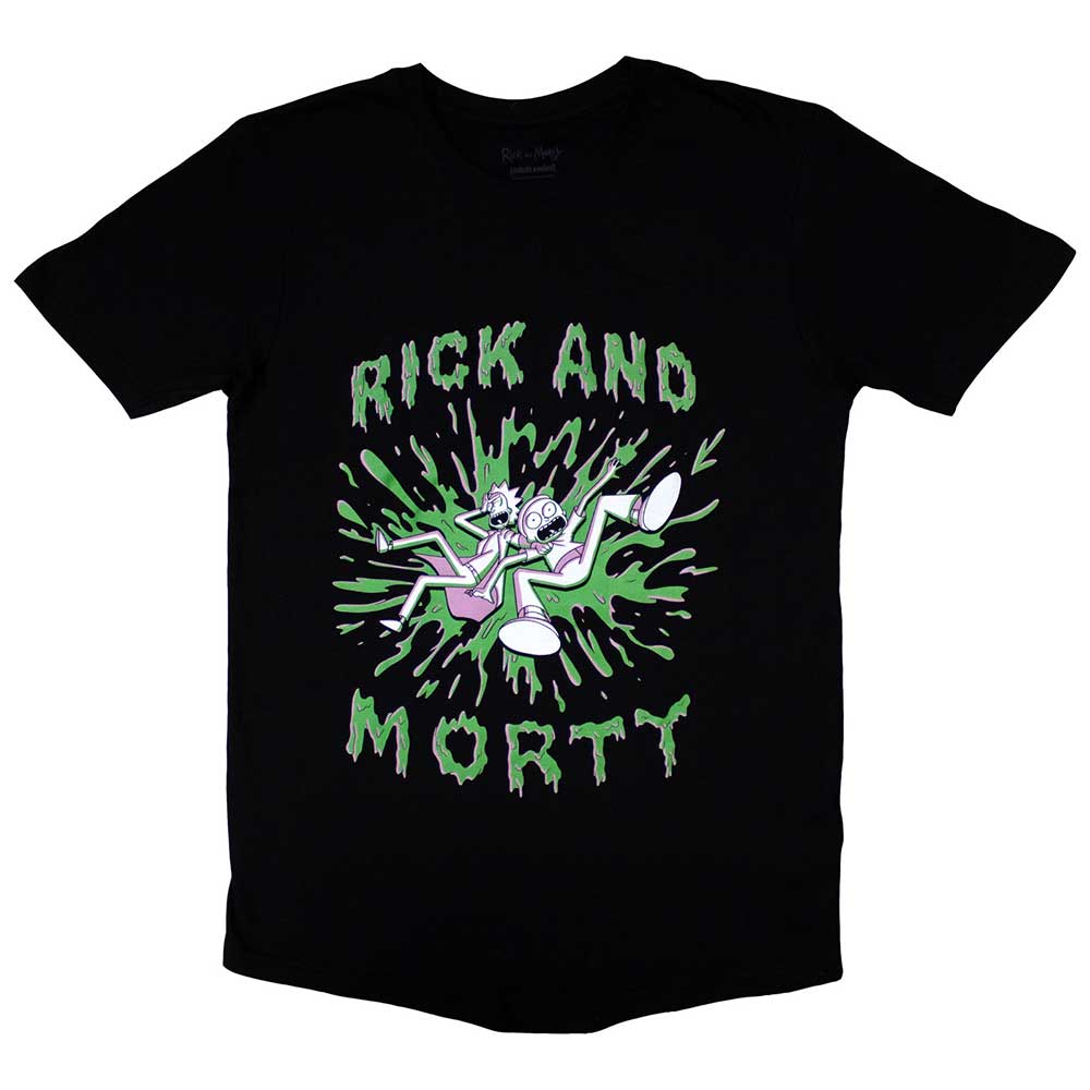 Rick & Morty Green Splat