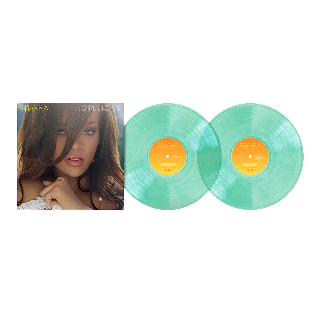 Rihanna A Girl Like Me (Sea Glass Colored Vinyl) (2 Lp's)