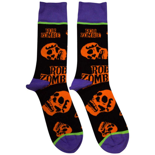 Rob Zombie Orange Skulls