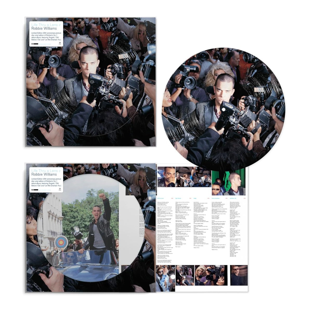 Robbie Williams Life Thru A Lens: 25th Anniversary Edition (Picture Disc Vinyl)