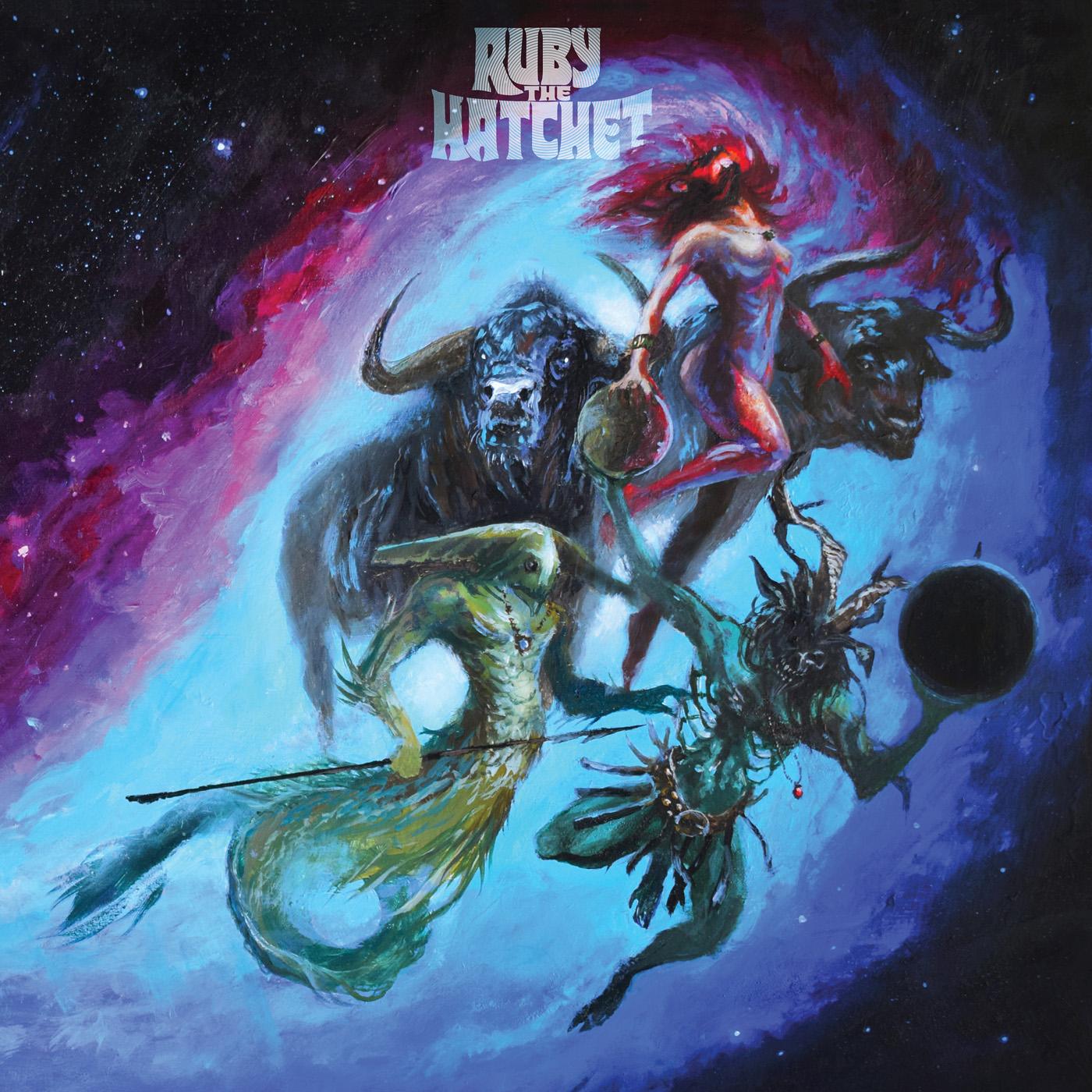 Ruby The Hatchet Planetary Space Child (MARBLED GOLD VINYL)