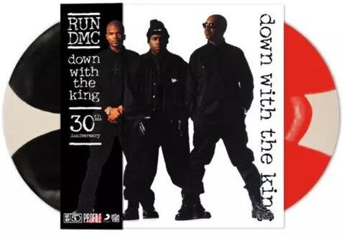 RUN-DMC Down With The King: 30th Anniversary Edition (Colored Vinyl, Red, White, Limited Edition) (2 Lp's)