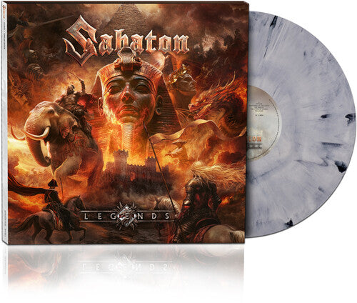 Sabaton Legends (Templars Edition) (Indie Exclusive, 180 Gram White Marble Colored Vinyl, Poster)