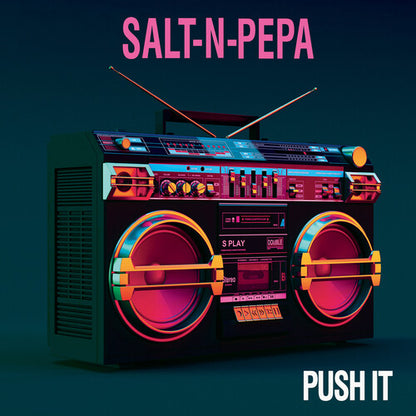 Salt-n-pepa Push It (Colored Vinyl, Blue, Pink, White, Limited Edition)