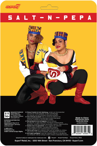 Salt-n-pepa Super7 - Salt-N-Pepa - Reaction Figures - Salt-N-Pepa (2-Pack) (Collectible, Figure, Action Figure)