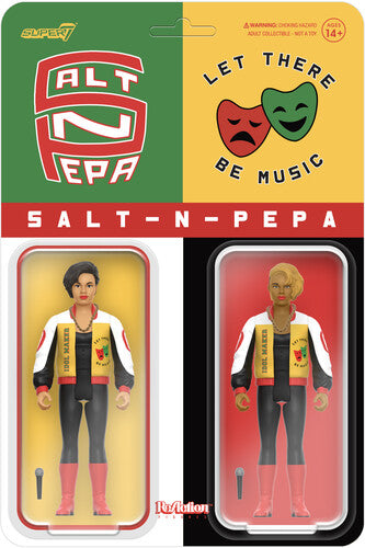 Salt-n-pepa Super7 - Salt-N-Pepa - Reaction Figures - Salt-N-Pepa (2-Pack) (Collectible, Figure, Action Figure)