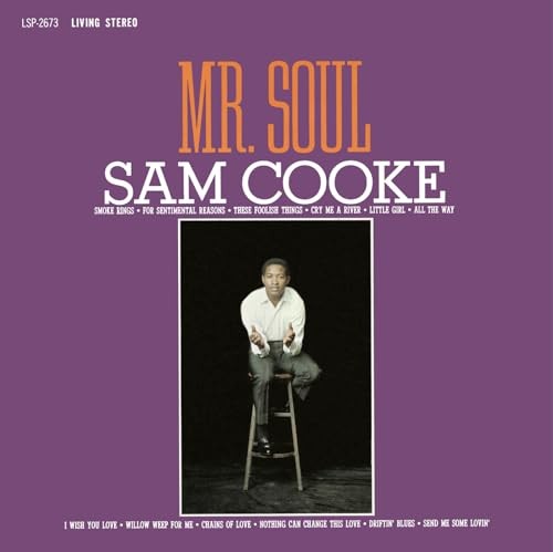Sam Cooke Mr. Soul (Limited Edition, 180 Gram Orange Colored Vinyl) [Import]
