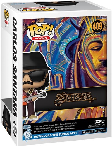 Santana FUNKO POP! Rocks: Carlos Santana (Vinyl Figure)