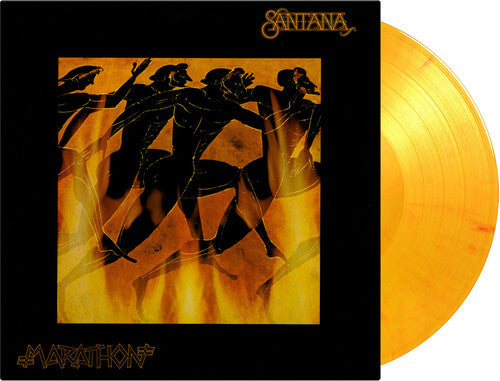 Santana Marathon (Limited Edition, 180 Gram Yellow, Orange & Red Marble Colored Vinyl) [Import]