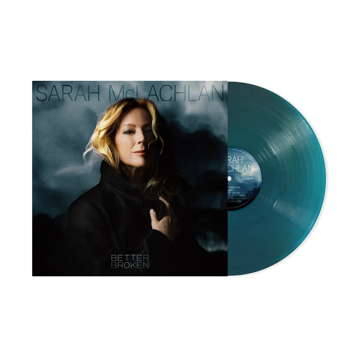 Sarah Mclachlan Better Broken (Indie Exclusive) (Translucent Sea Blue Vinyl)