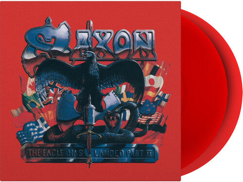 Saxon Eagle Has Landed Part II (Limited Edition, 180 Gram Translucent Red Colored Vinyl) [Import] (2 Lp's)