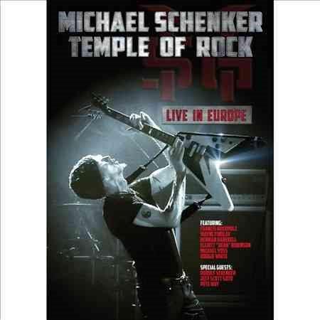 SCHENKER,MICHAEL TEMPLE OF ROCK: LIVE IN EUROPE