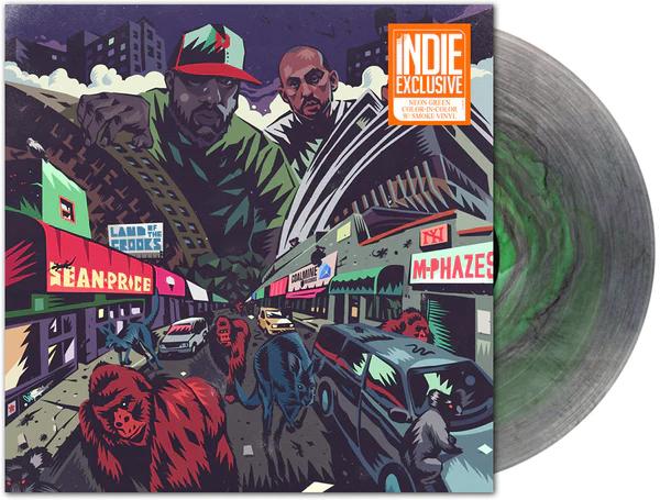 Sean Price & M-Phazes Land Of The Crooks (Indie Exclusive, Colored Vinyl, Green, Smoke)