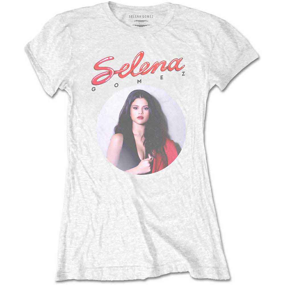 Selena Gomez 80's Glam White