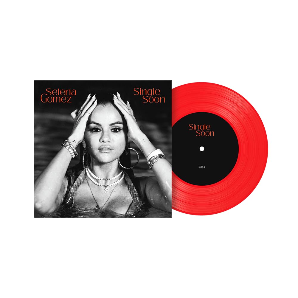 Selena Gomez Single Soon (Limited Edition, Red Colored Vinyl) [Import] (7" Single)