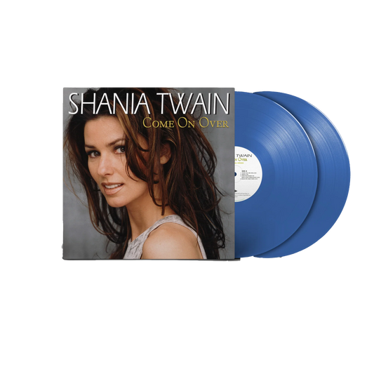 Shania Twain Come on Over: 25th Anniversary Diamond Edition (Limited Edition, Blue Vinyl) [Import] (2 Lp's)