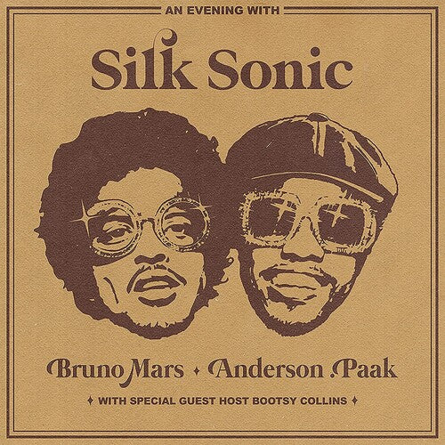 Silk Sonic (Bruno Mars + Anderson .Paak) Evening With Silk Sonic (Limited Edition, Brown & White Splatter Colored Vinyl) [Import]
