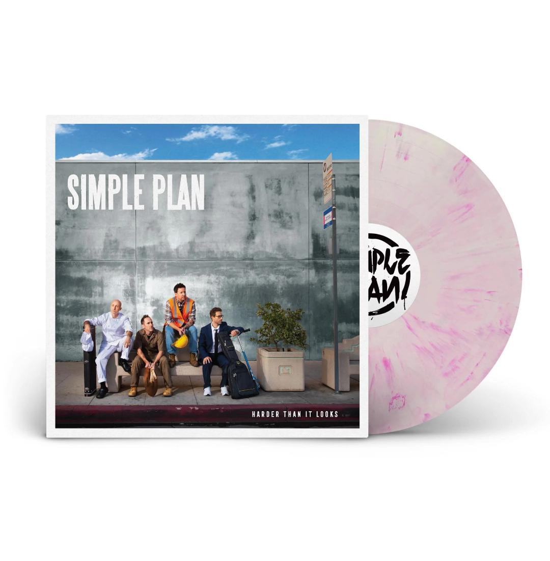 Simple Plan Harder Than It Looks (Indie Exclusive, Colored Vinyl, Pink Marble)