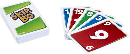 Skip-Bo Mattel Games - Skip-Bo (Card Game, Table Top Game, Toy)