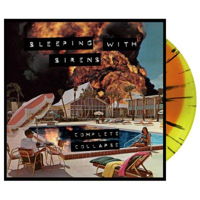 Sleeping With Sirens Complete Collapse (Easter Yellow & Transparent Orange Colored Vinyl)