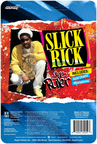 Slick Rick Super7 - Slick Rick ReAction Figure Wave 1 (Collectible, Figure, Action Figure)