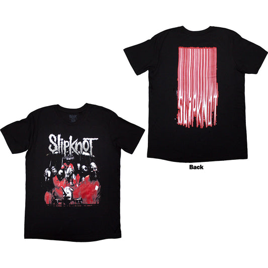 Slipknot Stretched Barcode Black