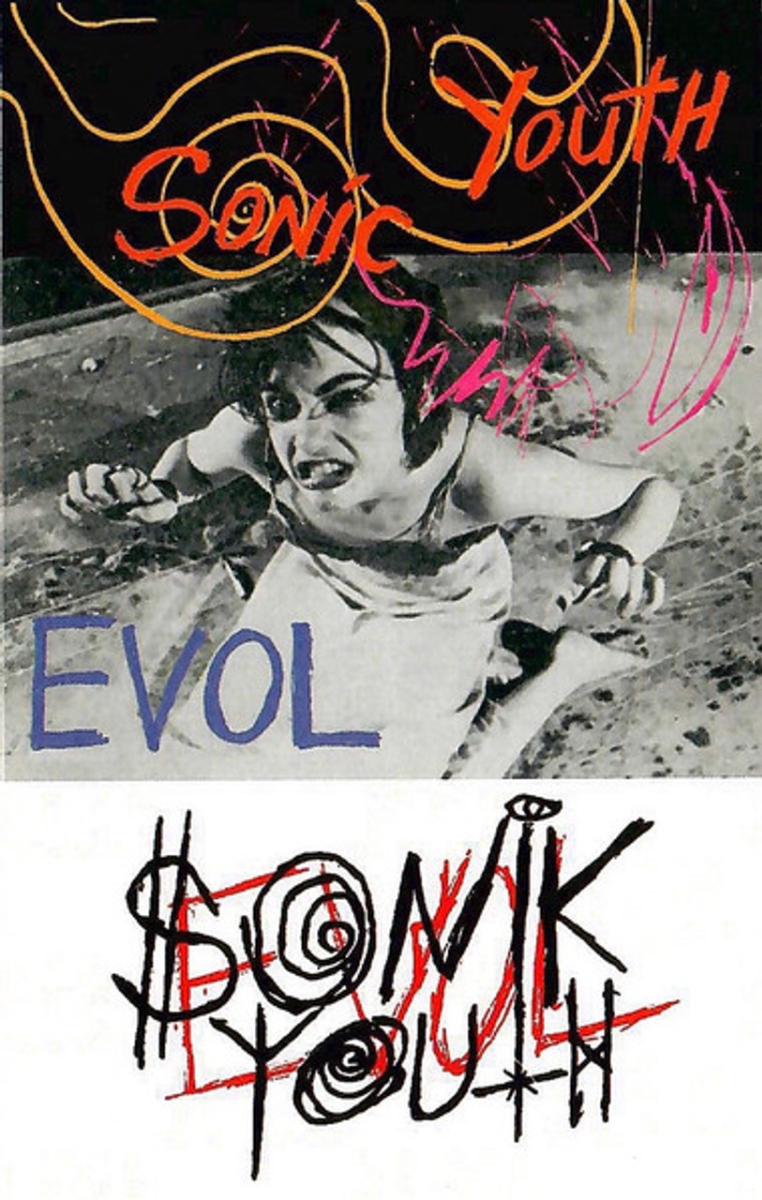 Sonic Youth Evol (Translucent Blue Colored Cassette)